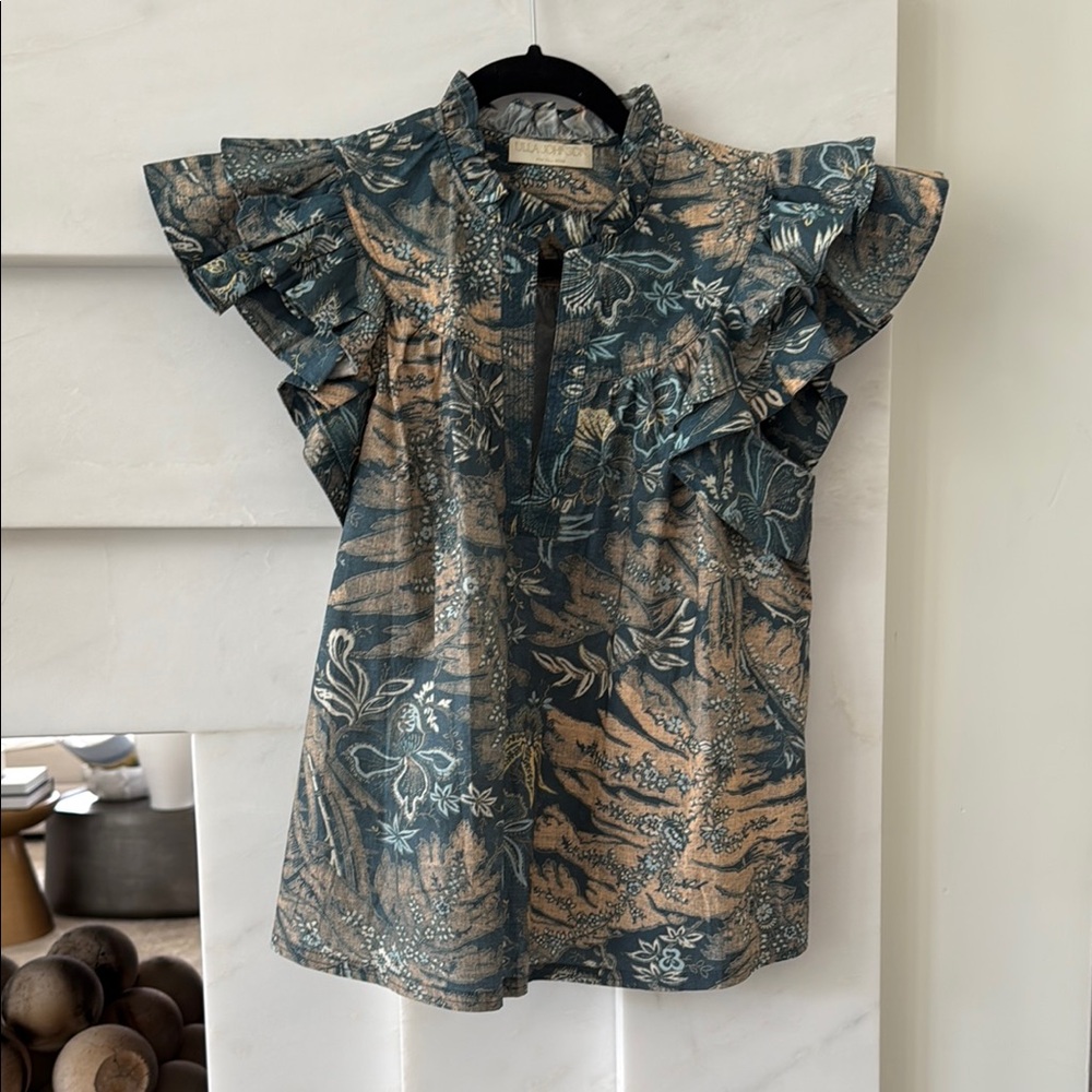 Ulla Johnson Ruffle Blouse Size 0